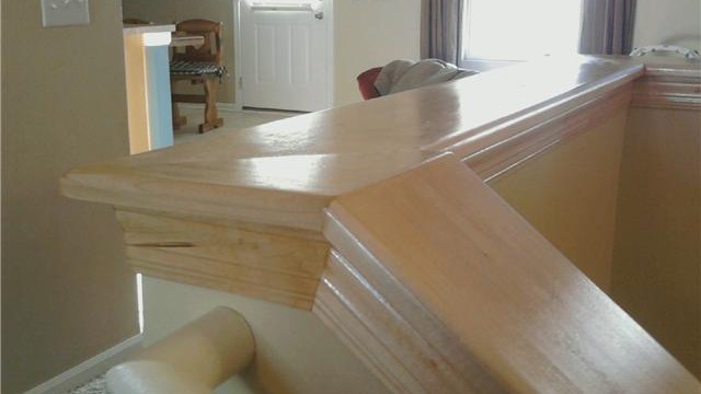 Wood Stair Cap